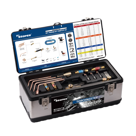 Premium kwaliteit ZUURSTOF/LPG-gasset CW*Star CGCW-24TB