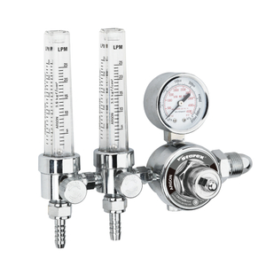 Hoogwaardige Tig/Mig-lasregelaar met dubbele flowmeter FL1950