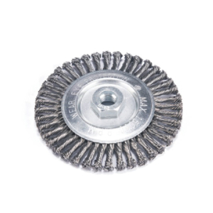 Draadborstels met gedraaide knoop en draad