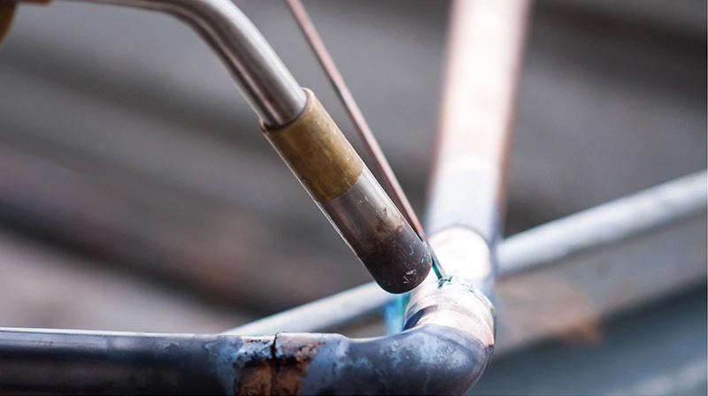 GASVERWARMING EN BRAZING