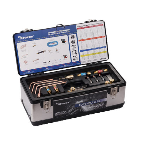 Premium kwaliteit ZUURSTOF/ACETYLEEN-gasset CW*Star CGCW-23TB